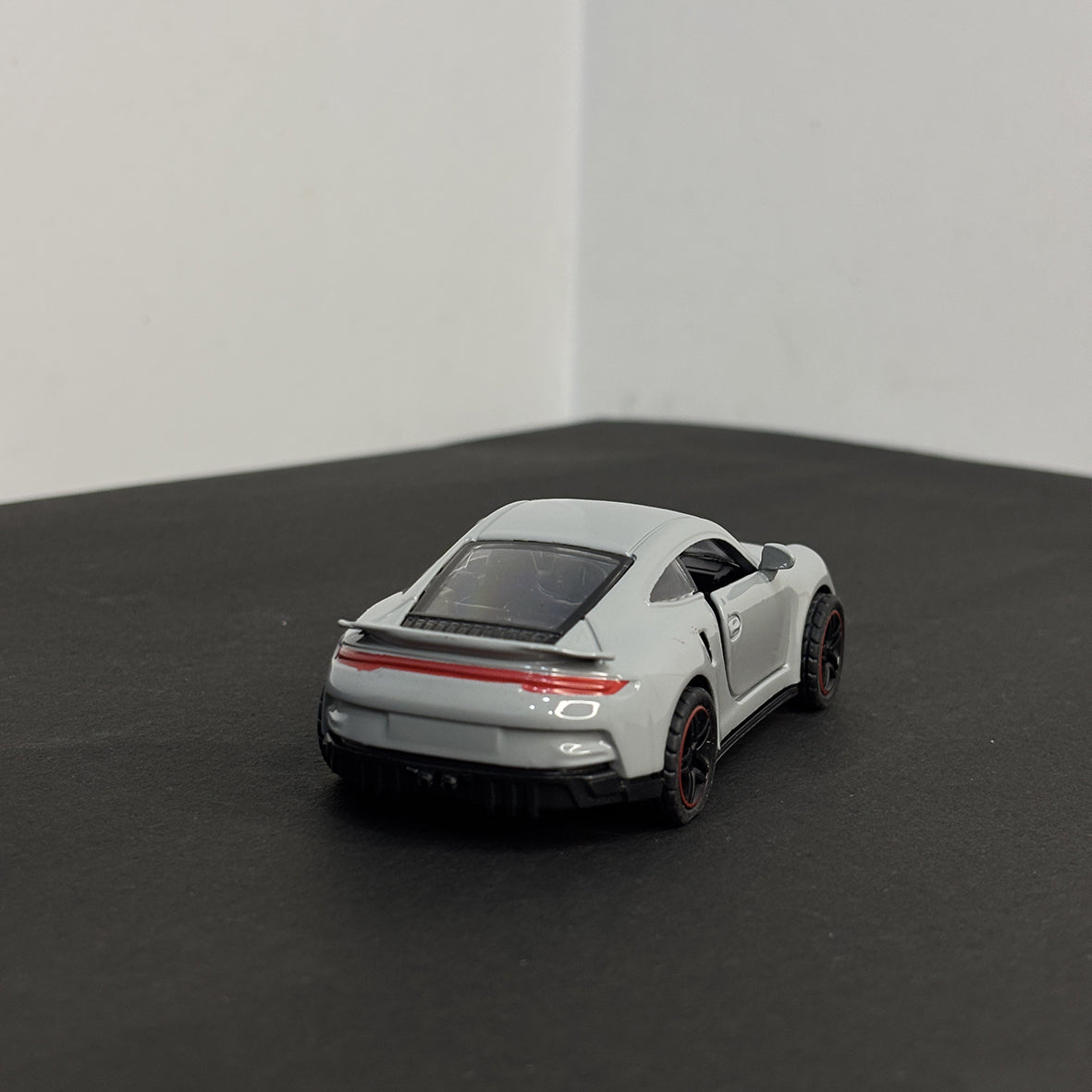 Porsche Grey Die Cast Metal Body 1:43