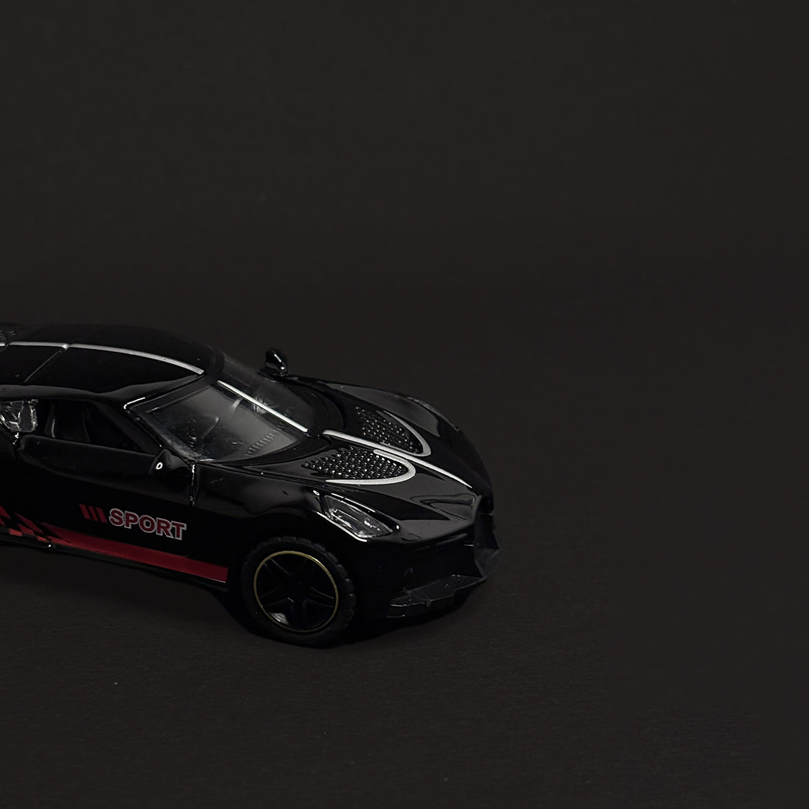 Bugatti Black Metal Body 1:43
