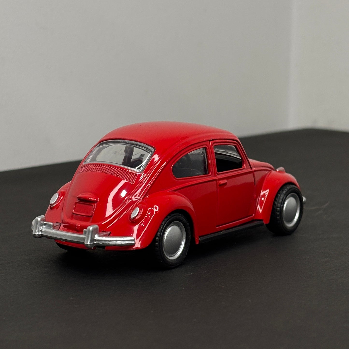 Volkswagen beetle Red Die Cast Metal Body