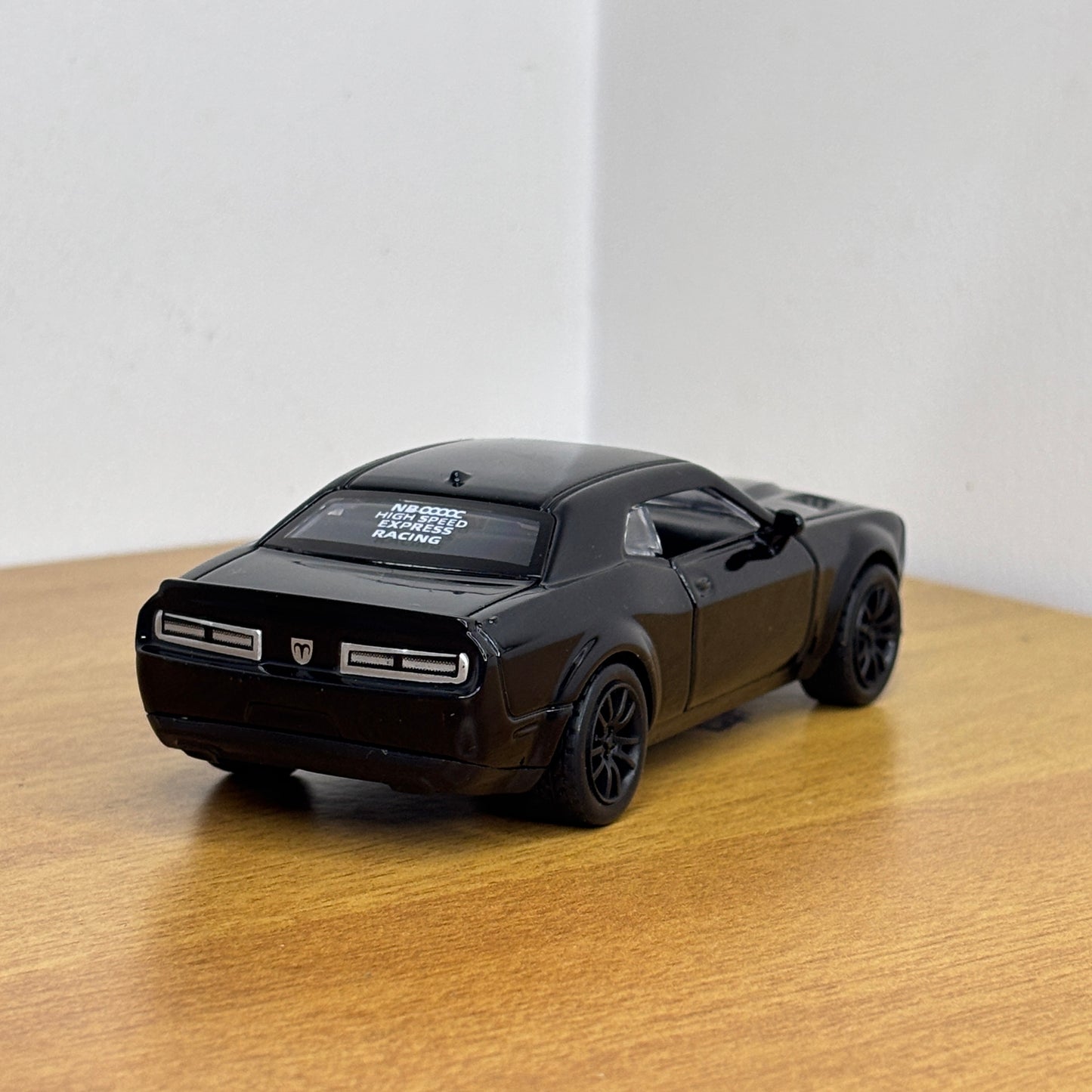 Dodge Challenger Black Die Cast Model 1:36