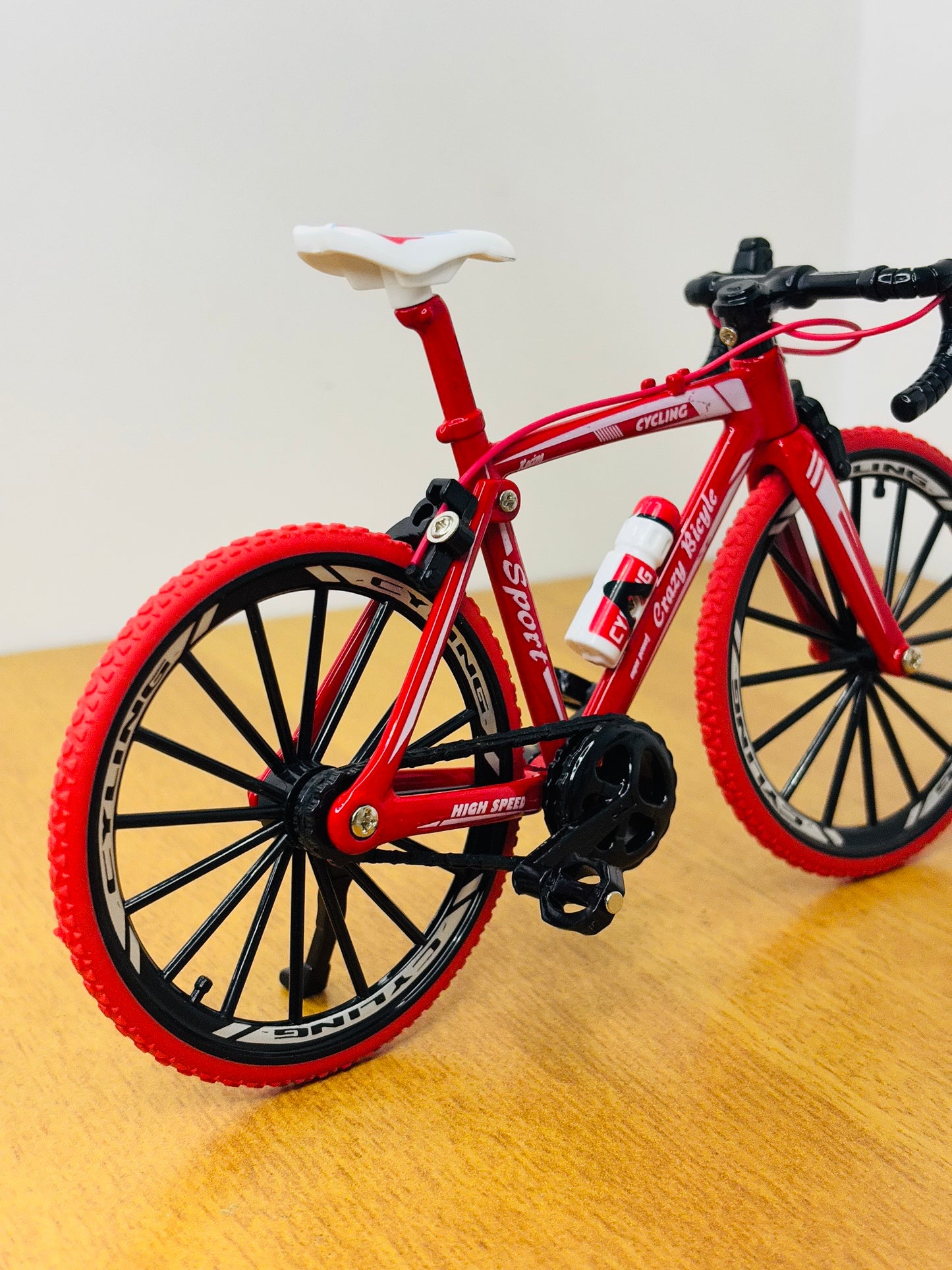 Bicycle Red Metal Body