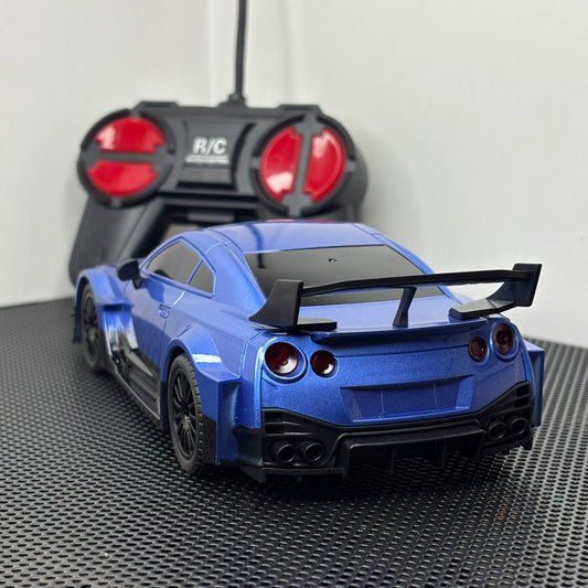 Nissan GT R35 RC Car Blue 1:24 (Remote Car)