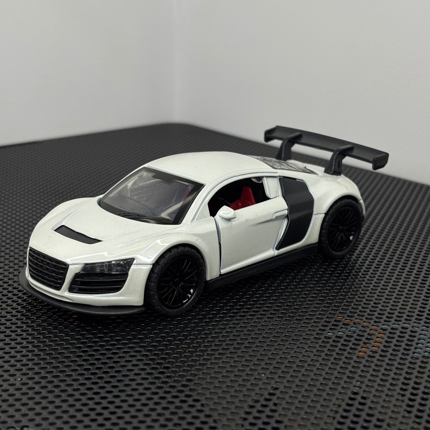Audi White Die Cast Metal Body