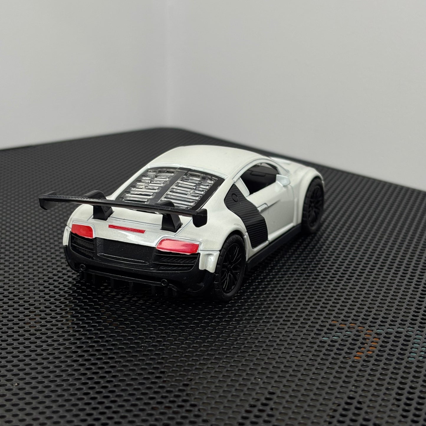 Audi White Die Cast Metal Body