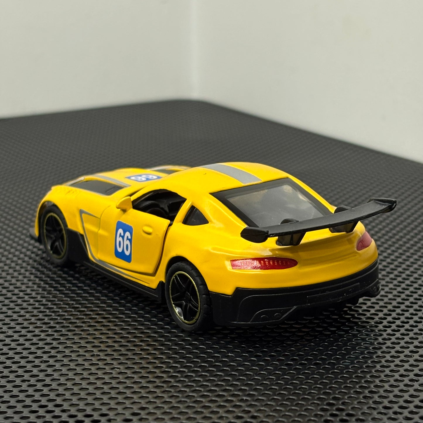 AMG Yellow Die Cast Metal Body 1:43