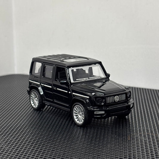 Mercedes-Benz G-Wagon Black Diecast Model Car 1:43 Scale | Premium Metal Body, Pull-Back Toy SUV for Kids & Collectors