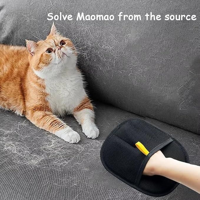 Pet Hair Removal Glove – Portable & Easy Cleaning for Furniture, Car & Clothes