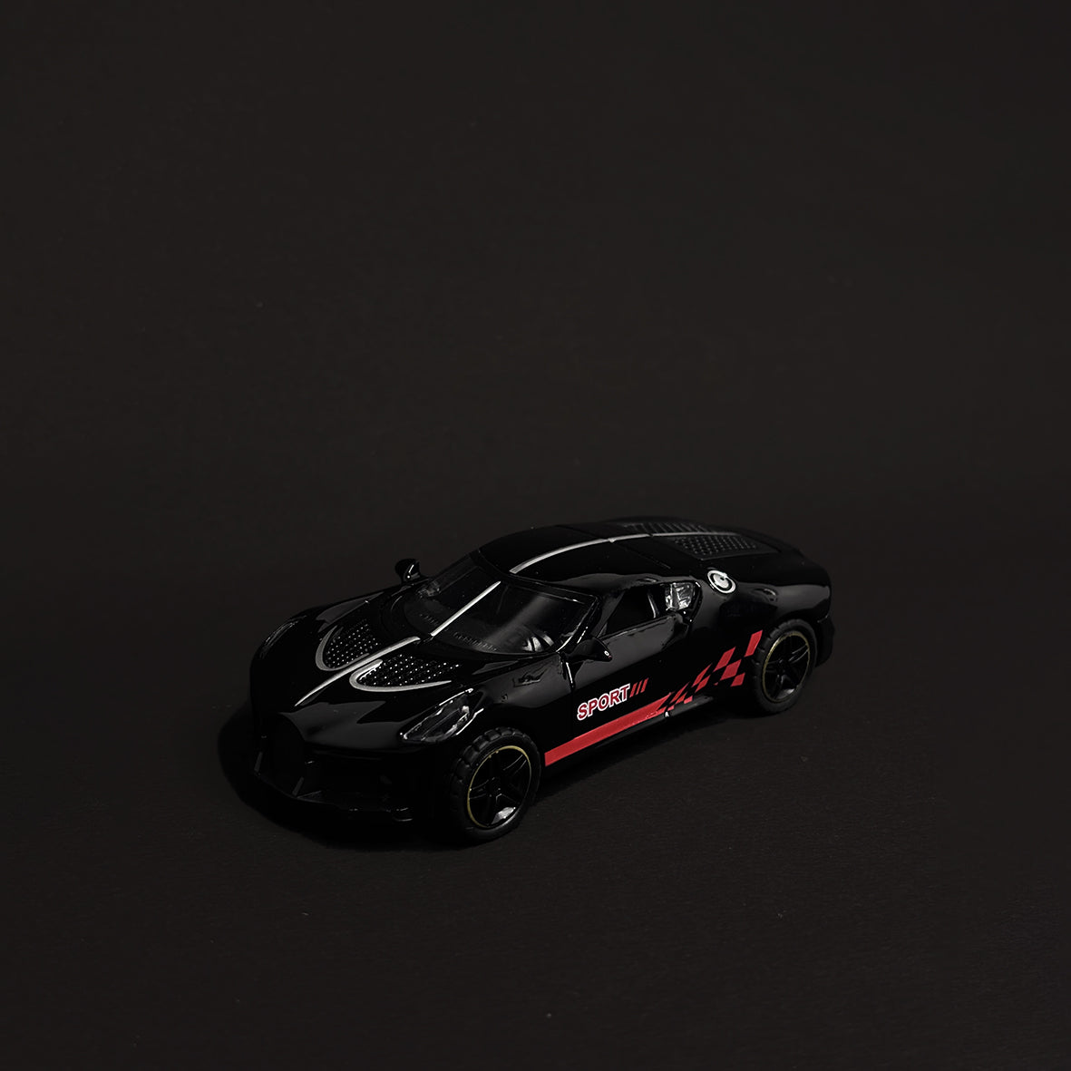 Bugatti Black Metal Body 1:43