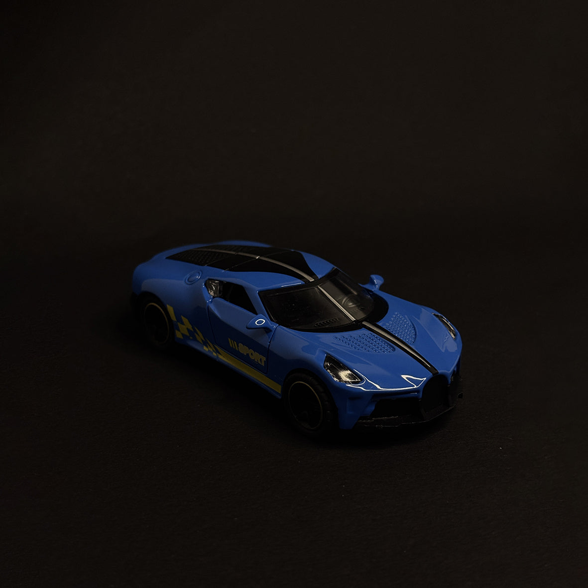 Bugatti Blue Metal Body 1:43