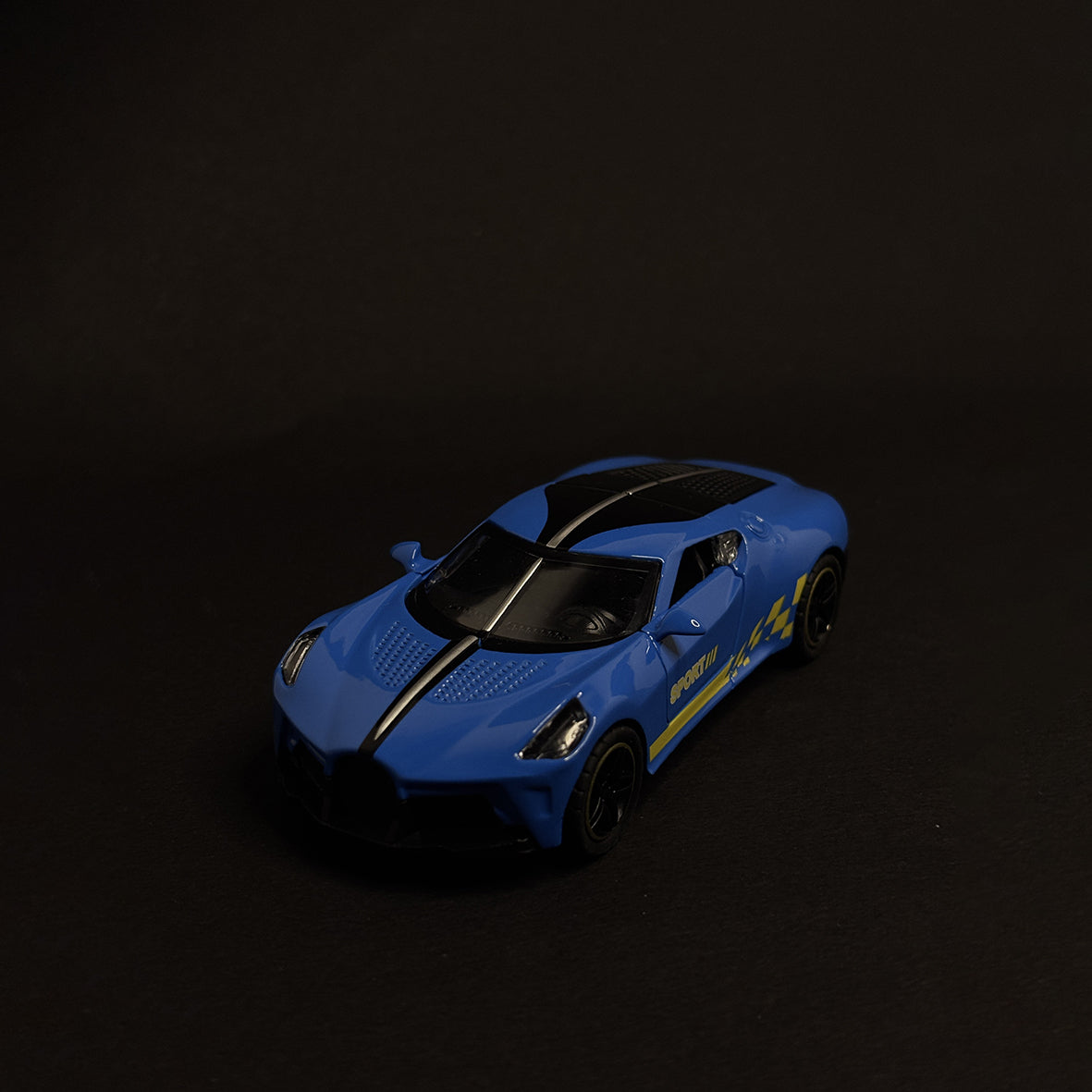 Bugatti Blue Metal Body 1:43