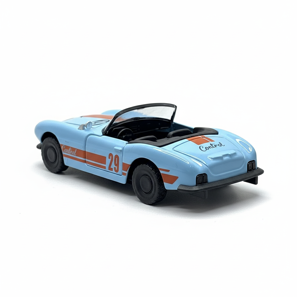 BMW 507 Classic Sports Car Diecast Model 1:43 Scale – Vintage Metal Body Collectible Miniature