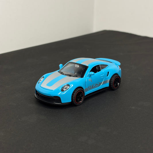 Porsche Blue Metal Body 1:43