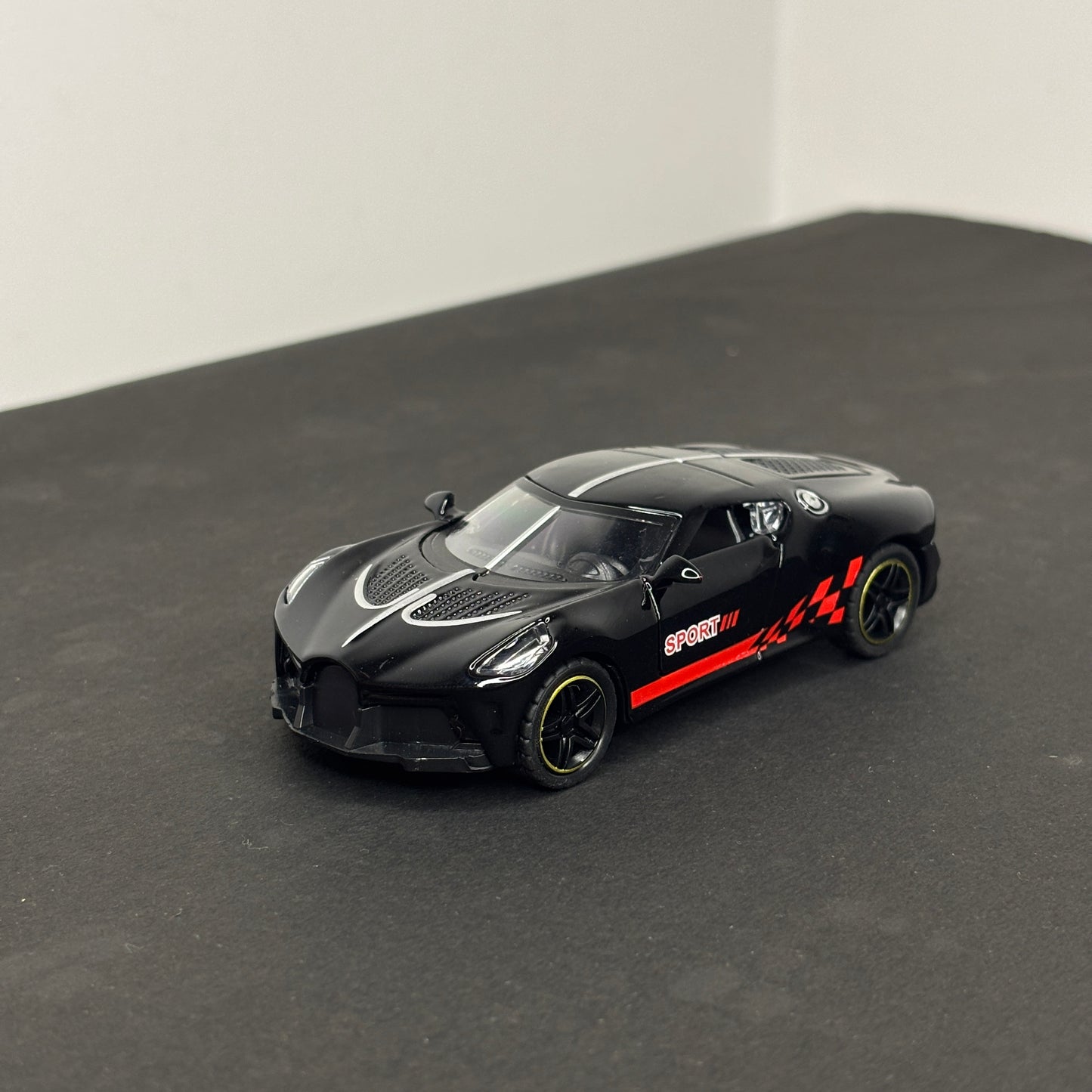 Bugatti Black Metal Body 1:43