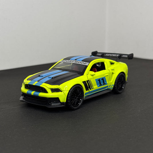 Ford Mustang GT Diecast Metal Body 1:36 | Multicolor with Openable Doors for Kids and Collectors