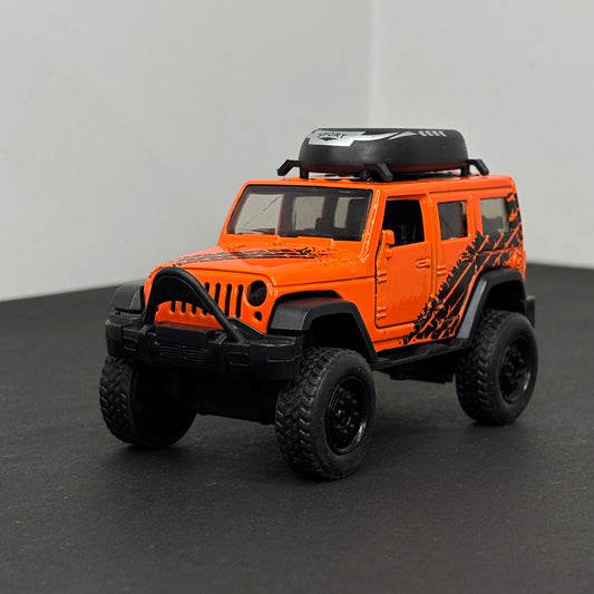 Jeep Rubicon Modified Die Cast Metal Body