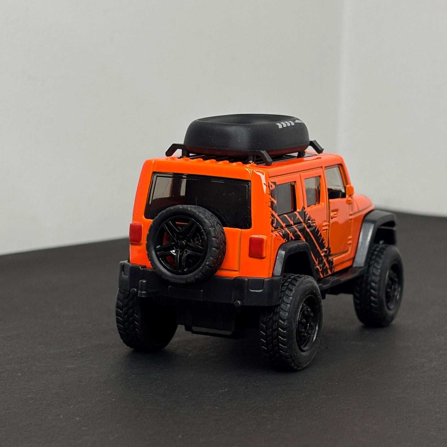 Jeep Rubicon Modified Die Cast Metal Body