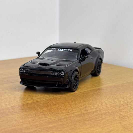Dodge Challenger Black Die Cast Model 1:36
