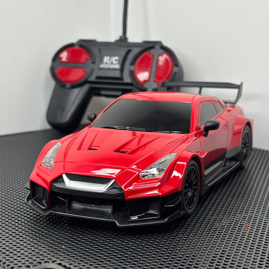 Nissan GT R35 RC Car Red 1:24