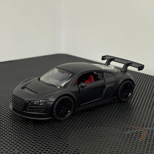 Audi Matte Mlack Premium Die Cast Metal Body 1:36