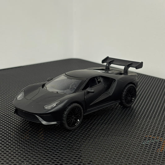 Lamborghini Black Metal Pull Back Die-cast 1:36