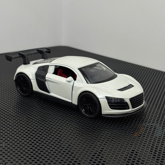 Audi White Die Cast Metal Body
