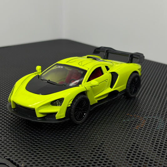 Mclaren senna Green Die Cast Metal Body