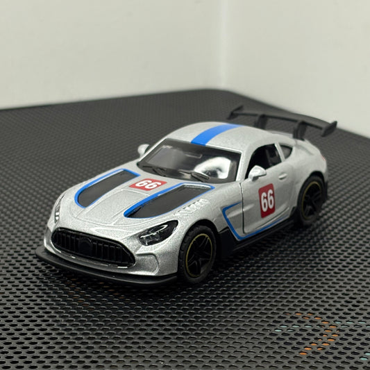AMG Silver Die Cast Metal Body 1:43