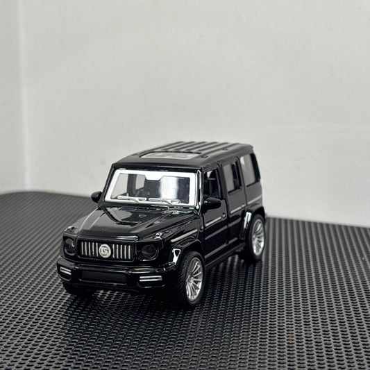 Mercedes-Benz G-Wagon Black Diecast Model Car 1:43 Scale | Premium Metal Body, Pull-Back Toy SUV for Kids & Collectors