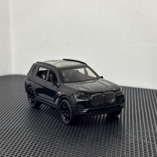 BMW X7 Black 1:43 Diecast SUV | Premium Metal Body Model Car | Pull-Back Action Toy for Kids & Collectors